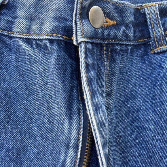 Basic Editions Straight Denim Jeans Men's 38Wx30L Blue Cotton 5 Pockets - Picture 5 of 16